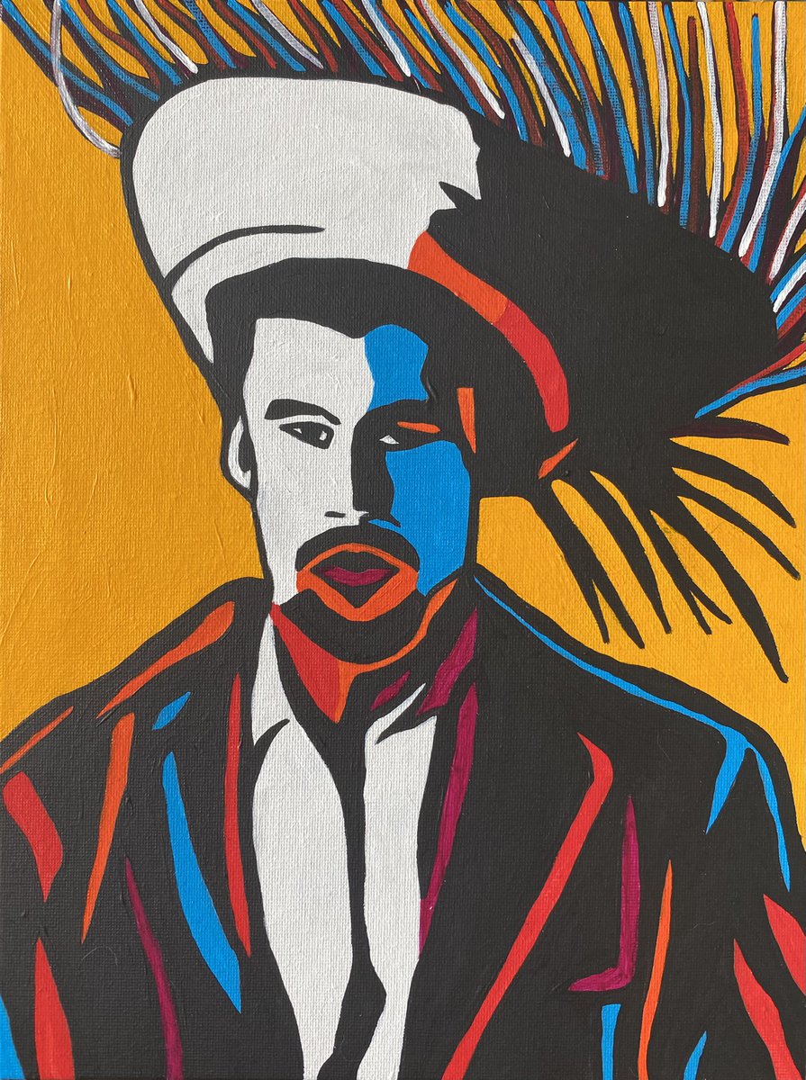 WildLionGallery's tweet photo. Title: Bad Bunny (fondo amarillo) available for sale.

#original #creativo #creative #popart #artepop #pintura #painting #creatividad #creativity #BadBunny #artebadbunny #badbunnyart https://t.co/akSpq52s9Z