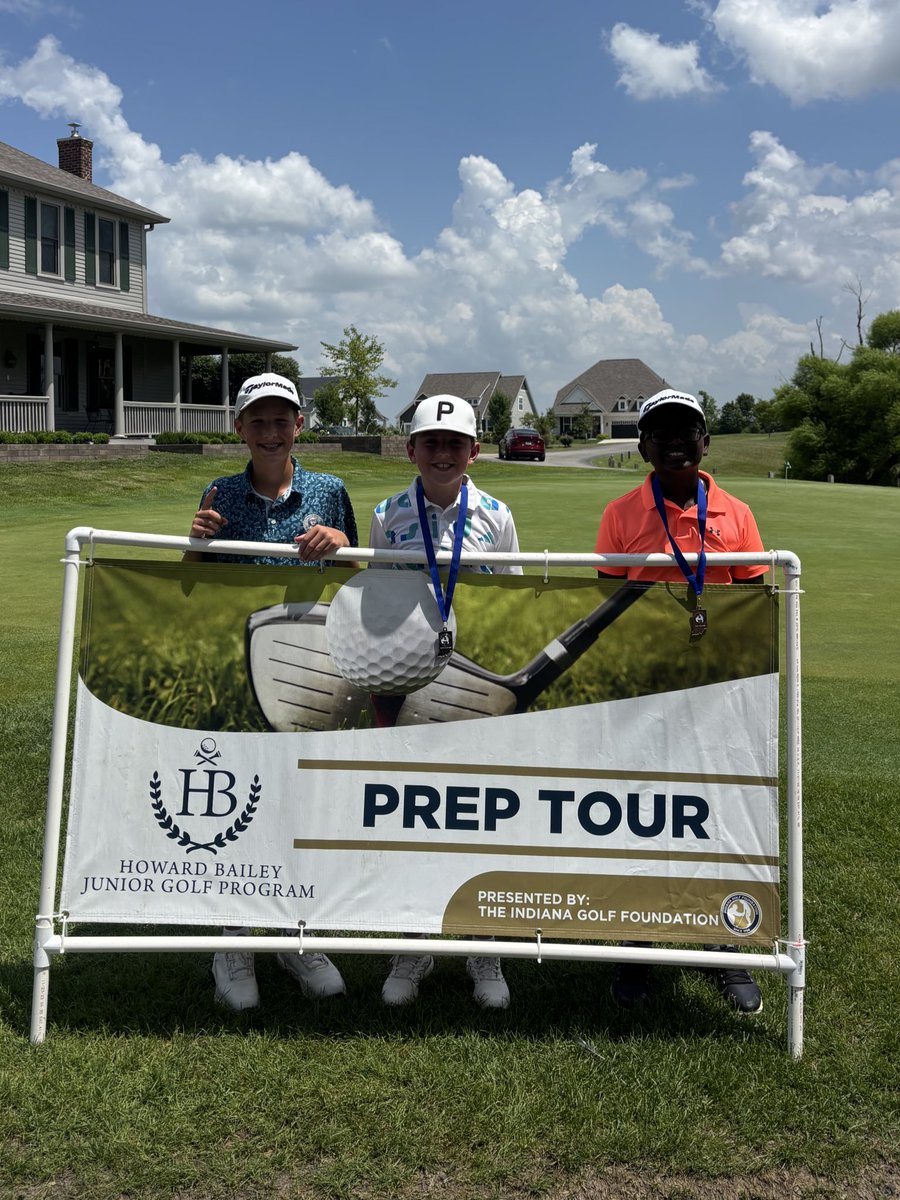injrgolf's tweet image. Thank you to Woodwind Golf Club for hosting today’s Prep Tour Event. Congratulations to our winners. ⛳️

Boys 11-12
T1- Luke Moore- 72 (won playoff holes)
T1- Carsen Fegan- 72
3rd- Vidyut Anand- 73
