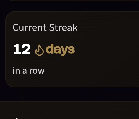 vict0r_nn's tweet photo. 12-day streak on @FractionAI_xyz and I still donโt know if Iโm farming FAPS or FAPS farming me ๐
But one thingโs for sure Iโm not stopping now.
Consistency over clout.
FrAl over all. ๐ฅ
#FAPS #StreakStrong #FractionAI https://t.co/Jvfn3yFarb