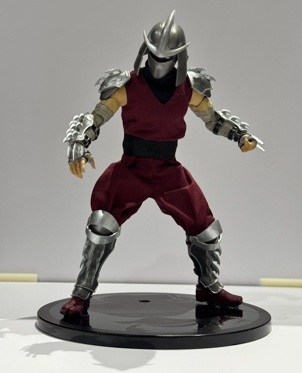 One:12 Collective Teenage Mutant Ninja Turtles: #Shredder on display at booth #3145 at #SDCC 🪒