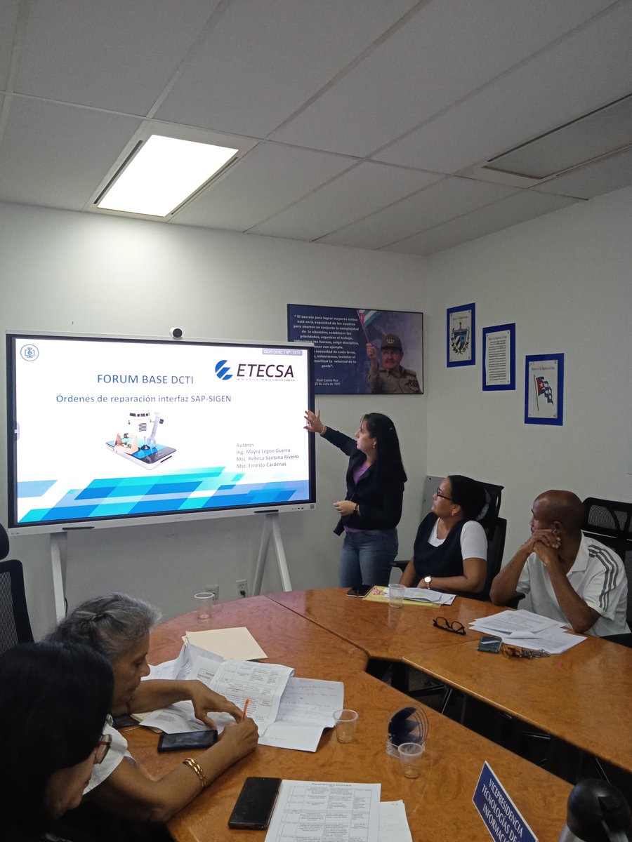 DCTI_ETECSA's tweet photo. El rol de las mujeres es esencial en el trabajo de todas las esferas de la sociedad.
Mujeres creativas,profesionales y comprometidas con la calidad del trabajo expusieron relevantes resultados en el Fórum de Ciencia y Técnica de la DCTI
@ETECSA_Cuba
#EtecsaConCuba
#DCTI https://t.co/CxgVmoXnV4