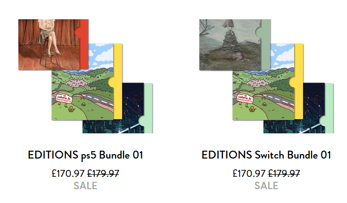 DoesItPlay1's tweet image. With Hauntii joining the lineup, now is the best time to get the triple bundles from @lostincult. Both Switch and PS5 are currently -5 % at lostincult.co.uk