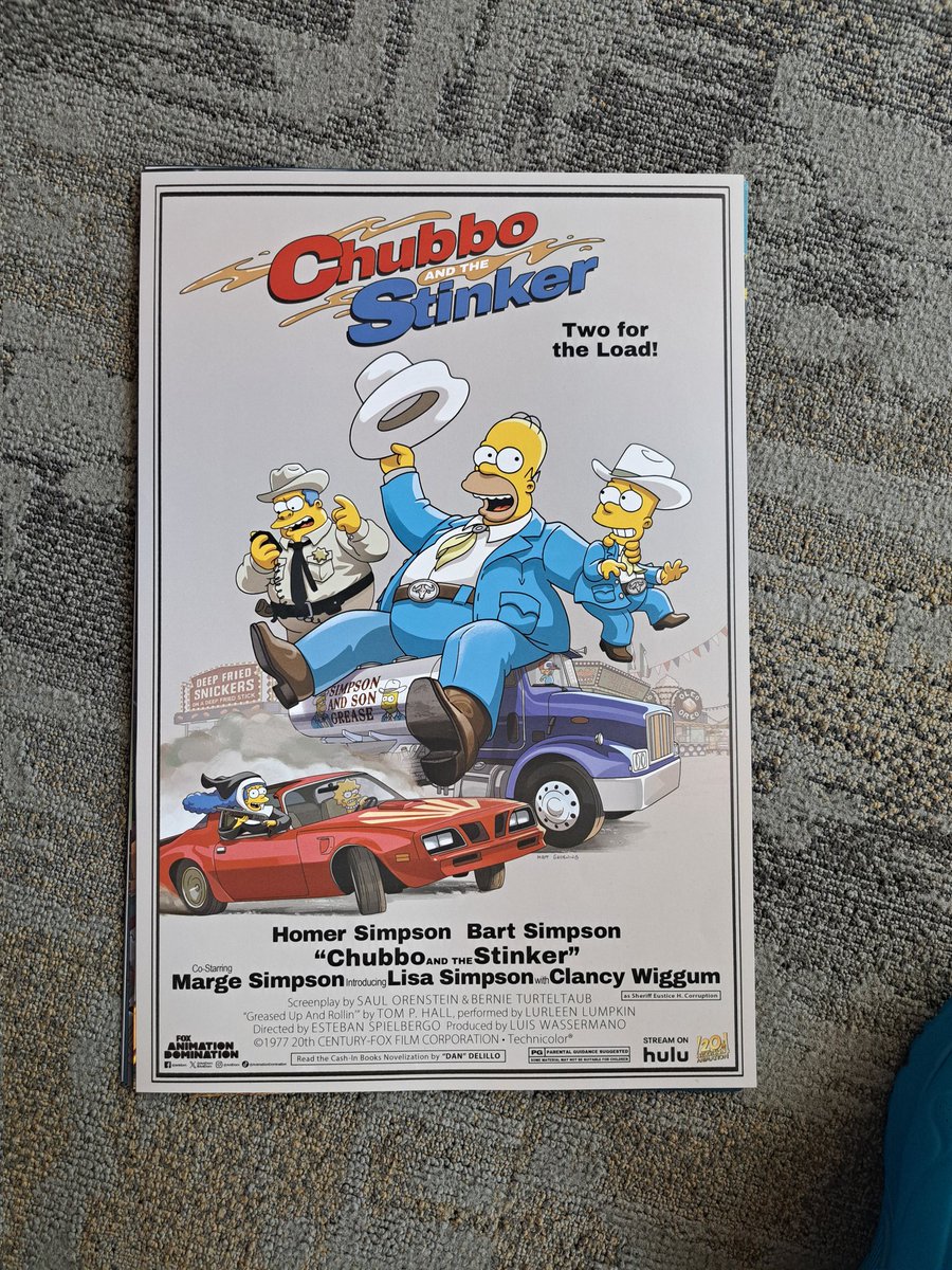 Alex_Simpsons23's tweet image. I'm experiencing a @Comic_Con in @TheSimpsons style
@hulu #TheSimpsons #SDCC25