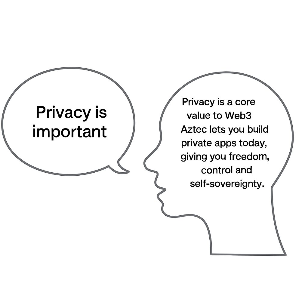 DamilareJay's tweet image. Aztec Is What Ethereum Should’ve Been
Public by default was a mistake.
Nobody flexes their bank account on-chain they just forget it’s public.
Aztec fixes this with zero-knowledge proofs. Privacy by design, not by hacky mixers.
If your chain can’t support private smart…