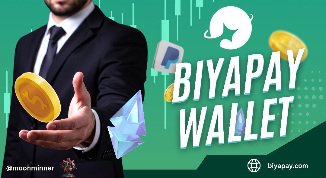Moonminner's tweet image. Let me put you on to BiyaPay Wallet.
You know, holding crypto is cool but doesn't compare to moving it.
@BiyaGlobal lets you do both.
Trade US and Hong Kong stocks using stablecoins.
Send and receive in over 200 currencies, instantly.
And while your assets sit, they earn. Daily…