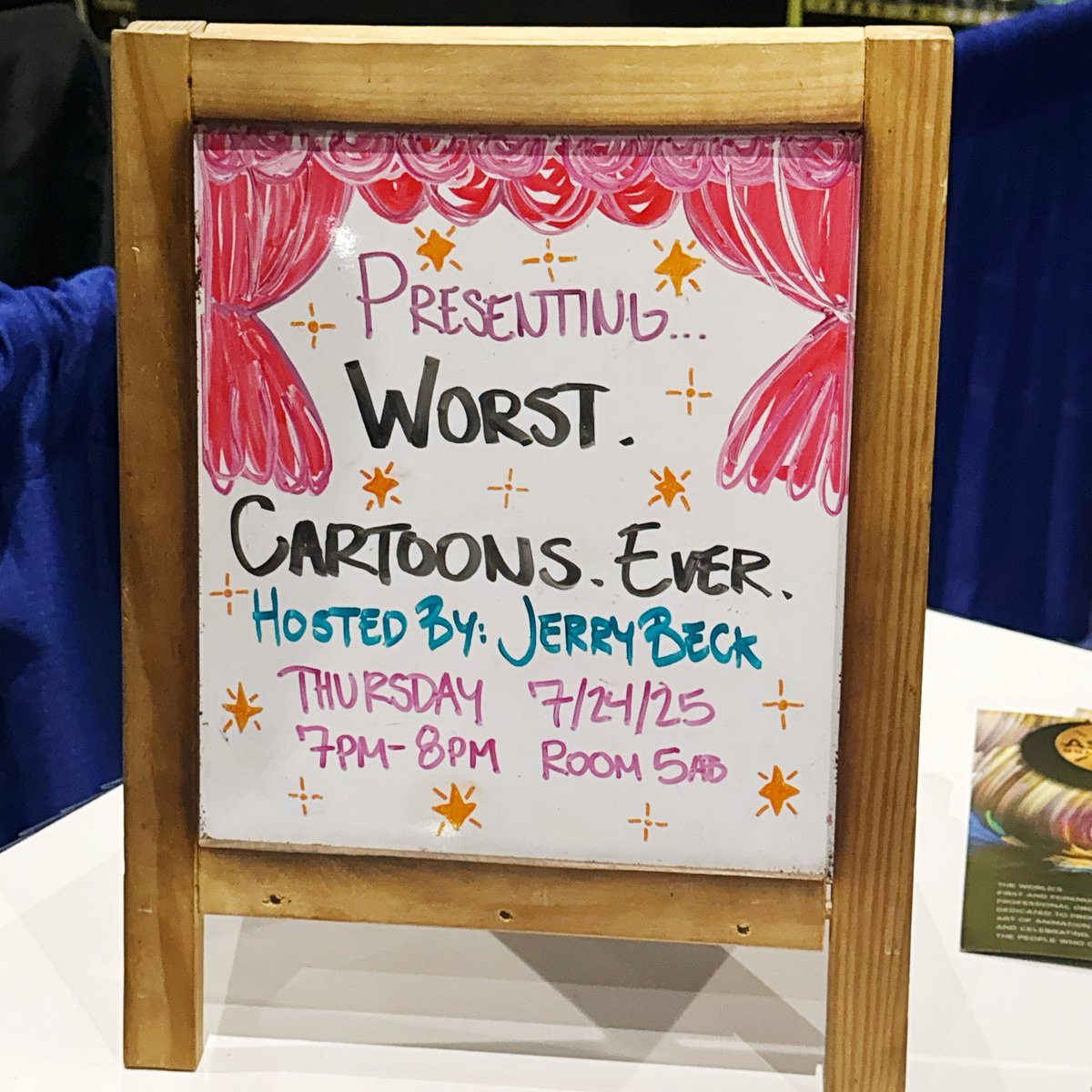 ASIFAHollywood's tweet image. Find us at Booth #1532 at San Diego Comic Con, where you can learn more about ASIFA-Hollywood, the Annie Awards, and more!
And be sure to catch the Worst Cartoons Ever Panel tonight from 7-8pm at Room 5AB
#sdcc #asifahollywood