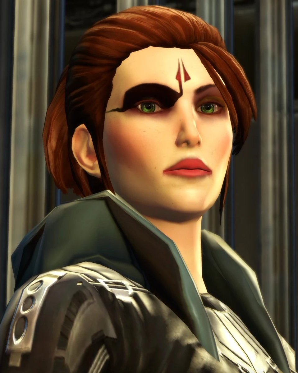 Neasper's tweet image. Is it bad that I want to see Thana Vesh more in SWTOR