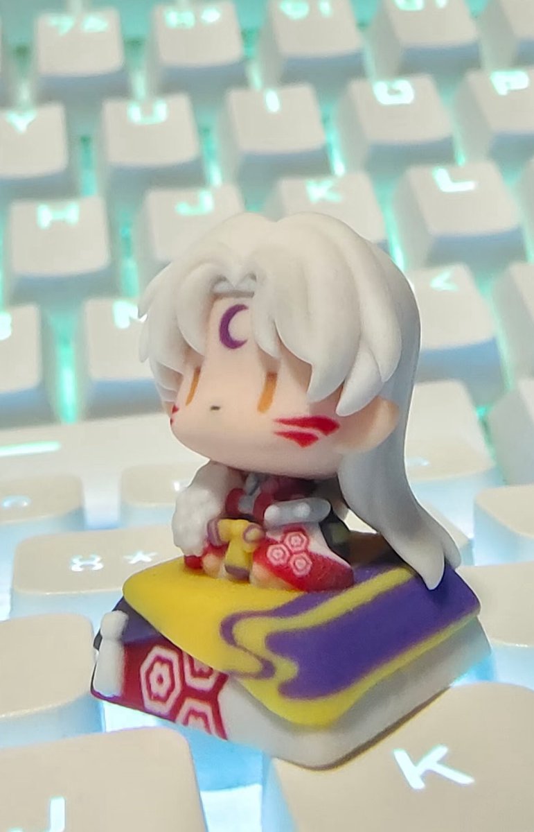 mahumahu3000's tweet photo. I bought two of Sesshomaru-sama’s keycaps!!!They’re really, really cute,and I really hope we can get Rin-chan’s too!!!🥺🥺🥺❤️❤️❤️ #SessRinInLove #sesshomaru  #殺りん #殺生丸 #sessrin #SessRinEternity  #犬夜叉 #Rinweek #Sesshomaruweek #Sesshoumaru #inuyasha https://t.co/rp9tzxRFSn