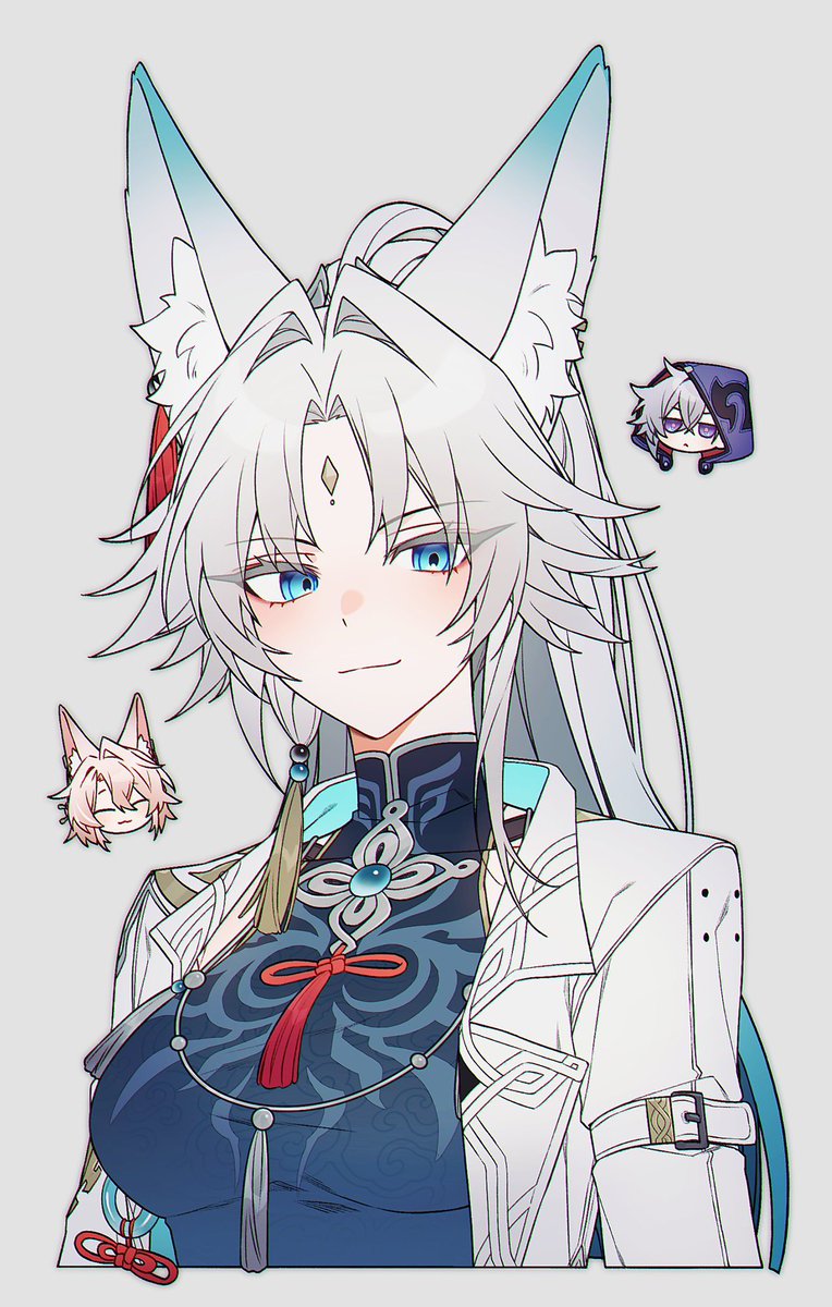 FoxianGeneral's tweet photo. //Sometimes it doesn’t take much to have both of muse and mun eager for my attention~ you can say I hit the jackpot once they both are giving themselves to me~ https://t.co/OLBMol0oJG