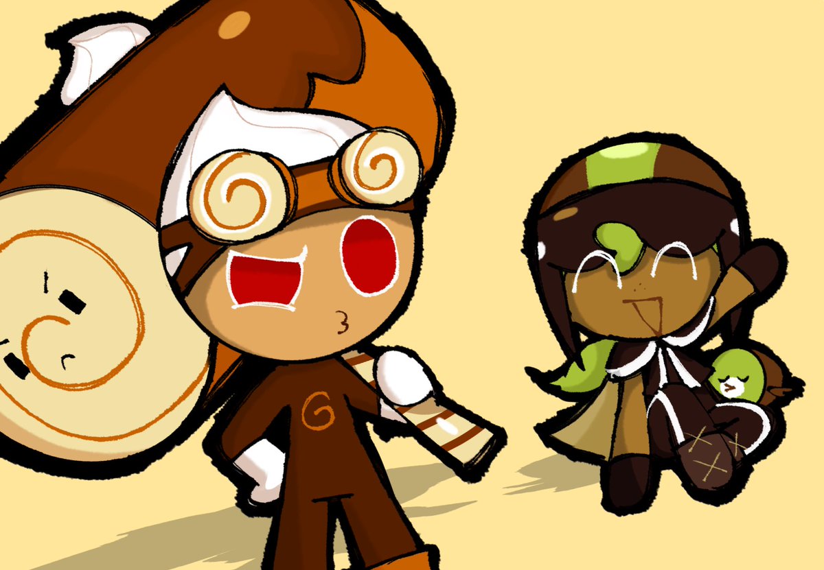 mouse_ps's tweet photo. #rollcakecookie #kiwicookie
#cookierun https://t.co/Bkzm940ebY