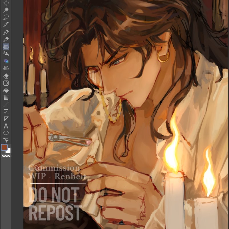 Renheit_'s tweet image. Working on a VGEN commission for @HolyHuli , I really love how this is turning out! ❤️Thank you for supporting me! 🥺❤️❤️
