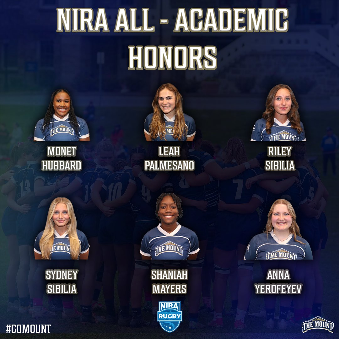Six standout athletes earn NIRA All-Academic honors for the 2024-2025 season❗❗❗

#GoMount