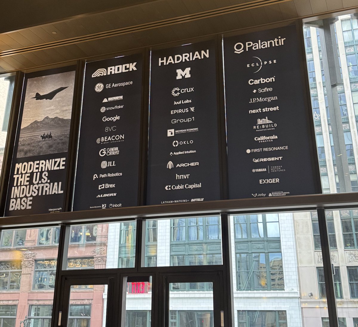 Thank you to the <a href="/reindsummit/">REINDUSTRIALIZE SUMMIT</a> team for a momentous gathering in Detroit. We joined a stellar cohort of new industrialists working to secure the future of this nation—and our CEO <a href="/AlexanderGirau/">Alexander Girau</a> had the opportunity to present the next American battery platform🇺🇸