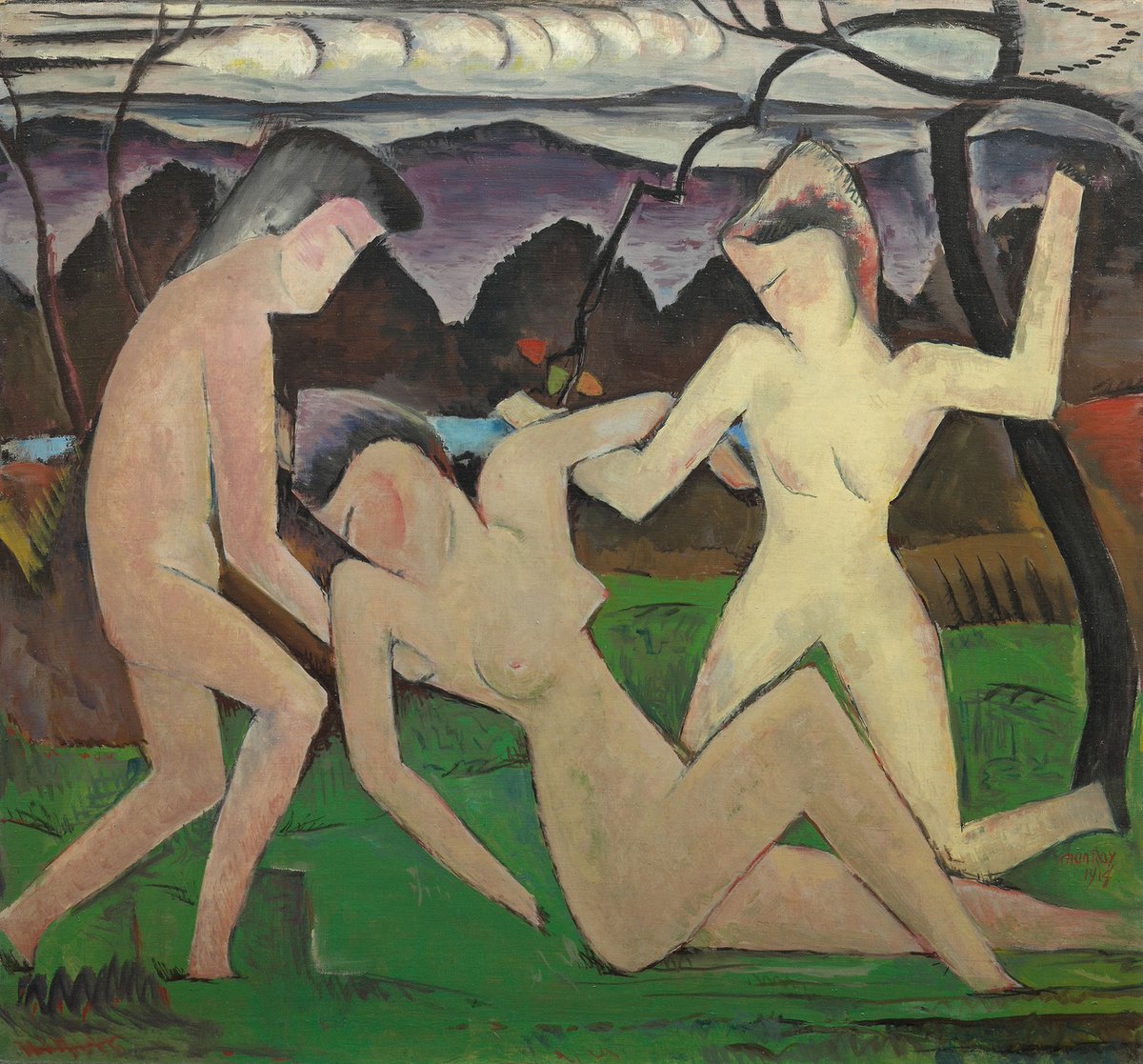 Departure of Summer #artbots #manray