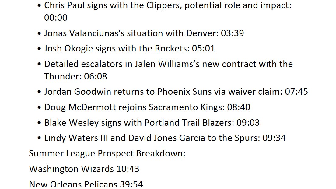 NateDuncanNBA's tweet image. Dunc'd On Prime: CP3 Comes Home; WAS and NOP Summer Leaguers with @DannyLeroux
Listen with 35% off a year subscription. Use code mockoffseason2025:
duncdon.supportingcast.fm/mock-offseason…
