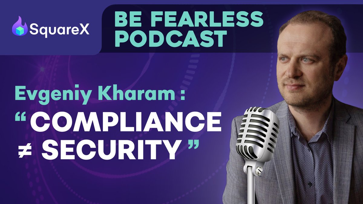 getsquarex's tweet image. “The attack surface has just moved from a needle to a desert.”
Evgeniy Kharam (@EK_Blog), CSO at Discern Security, joins our Field CISO @JohnCarse on the Be Fearless Podcast to talk about what happens when Shadow SaaS takes over, why compliance ≠ security, and why traditional…
