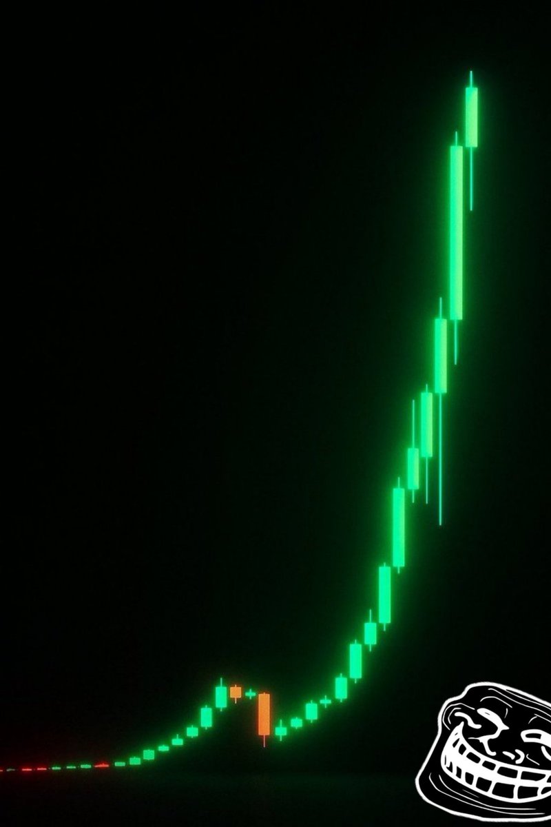 Ghost_Capitall's tweet image. I'm making this post so you can get used to views like these candles for $TROLL πππ