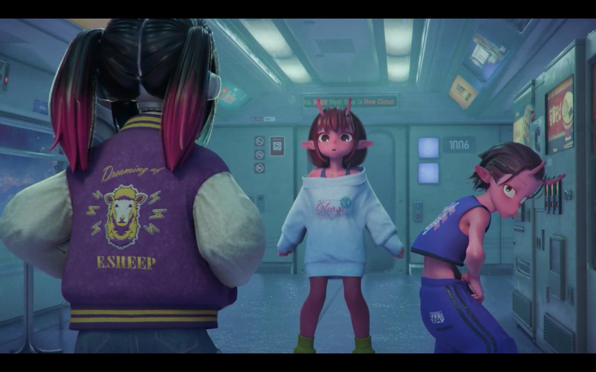 ミルキーサブウェイ」第4話で今さら気づいたけど、マキナの着てる