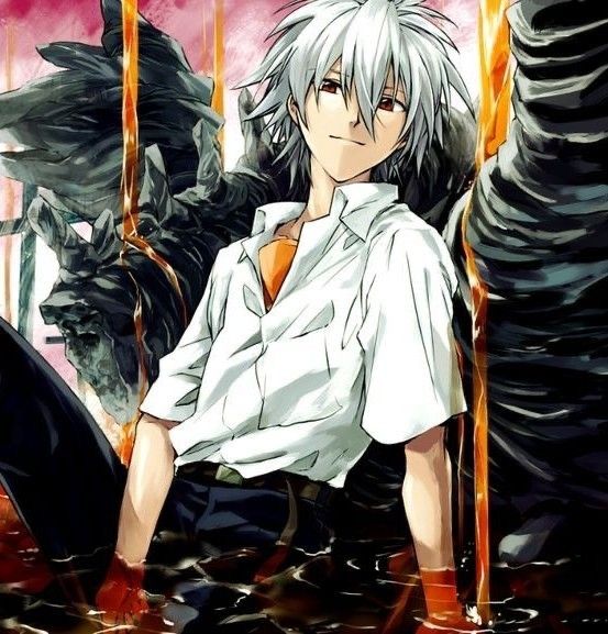 NITE4T3RRORX3's tweet image. Everyone with white hair is gay