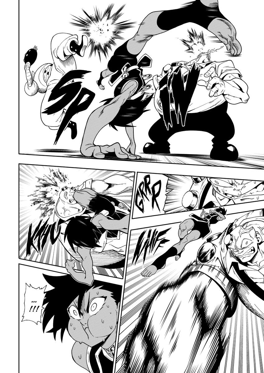 Fight scene from my manga

#manga #ComicArt #digitalart #art #comicbook