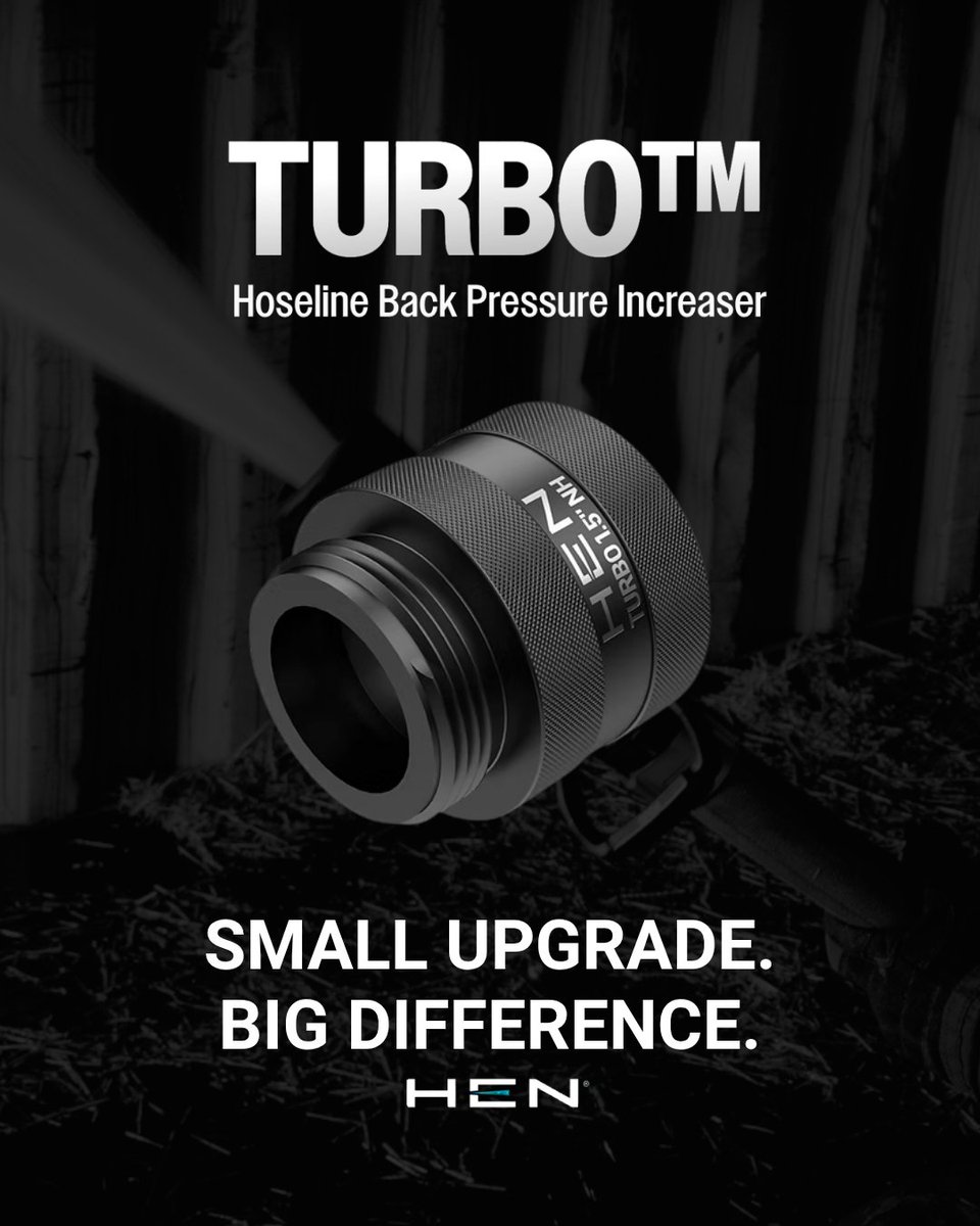 HenNozzles's tweet image. Need tighter line control at the nozzle?
The HEN® TURBO™ increases backpressure for smoother handling, better feedback, and less fatigue.
Small upgrade. Big difference.
🔗 hentechnologies.com/turbo
#HENNozzles #HENArmy #NozzleControl #FlowsNotFractions #FirefighterTools