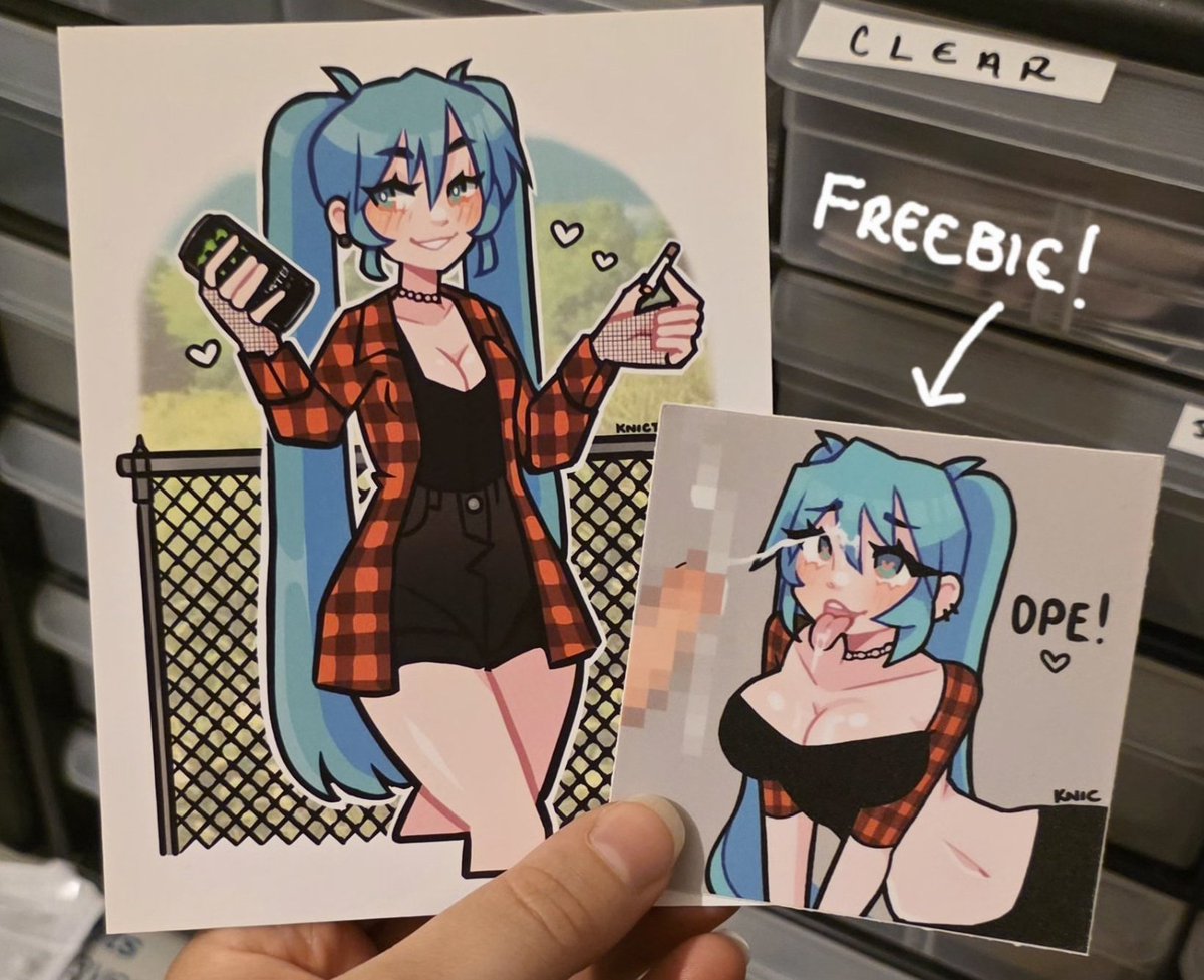 knic_toons + all shop orders w any Midwest Miku item will receive