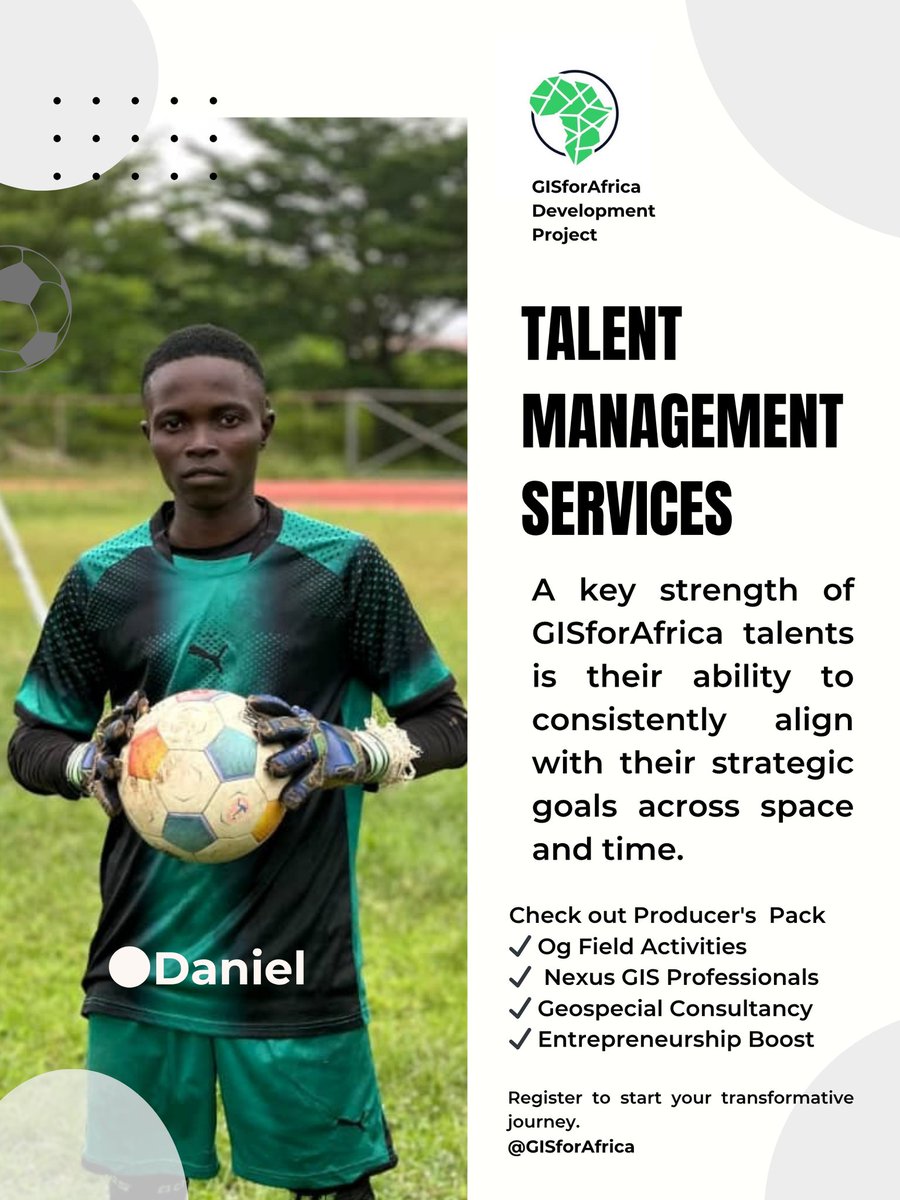 GISforAfrica's tweet photo. Dear Talent, the GISforAfrica Development Project is committed to facilitating your transformative journey toward achieving your strategic goals in both spatial and time dimensions. https://t.co/gn5Lz3fz4v