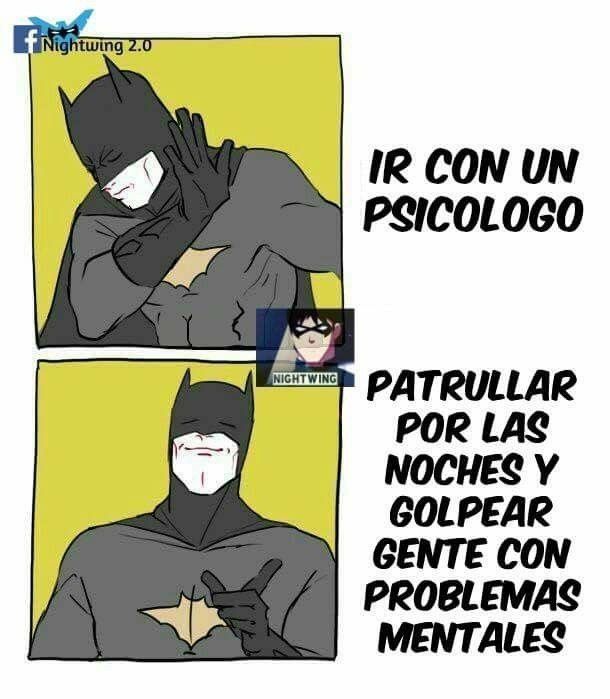 Batman resolviendo sus traumas como solo él sabe: con puños y nocturnidad 🤪 #Batman #DCStudios #Meme