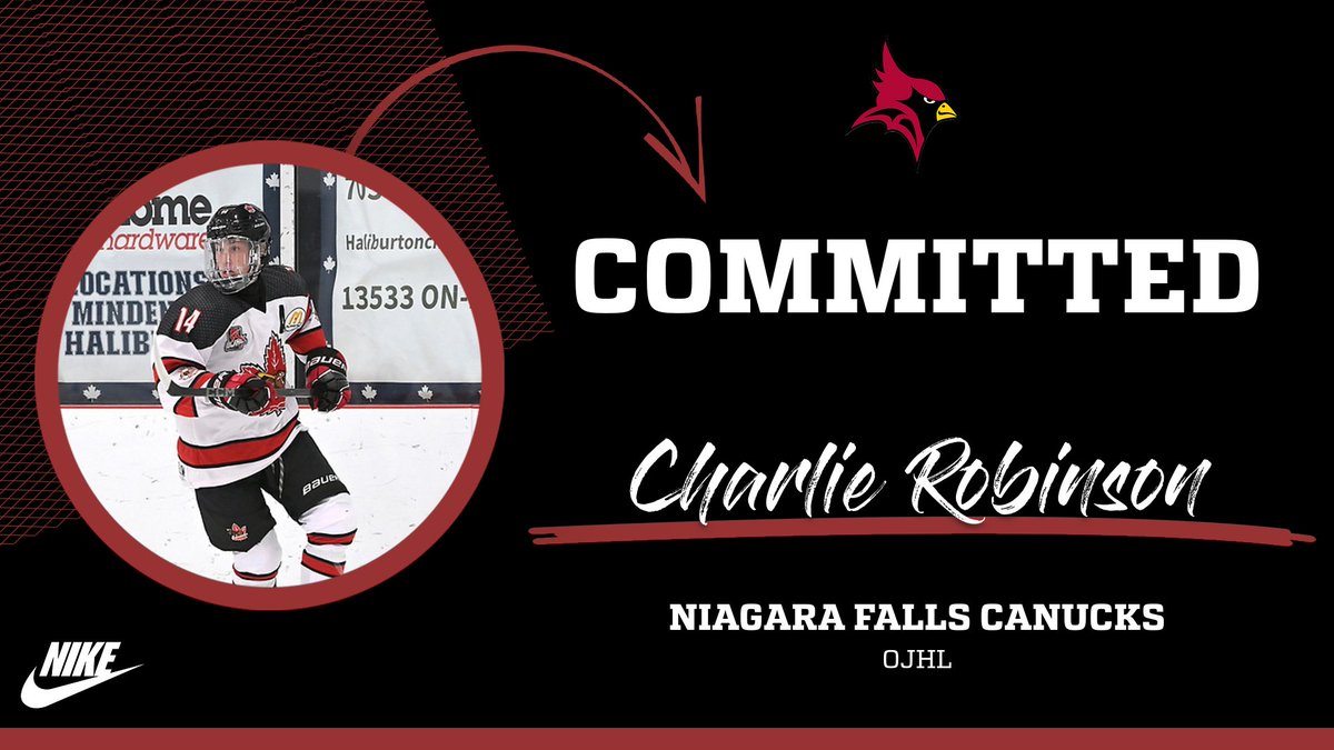 fishermhockey's tweet photo. Inaugural Team Announcement

Charlie Robinson
Buffalo, NY
Defense #6
Niagara Falls Canucks (OJHL)

Welcome to the nest!
#SJFHockey https://t.co/M2KHFZjWDi