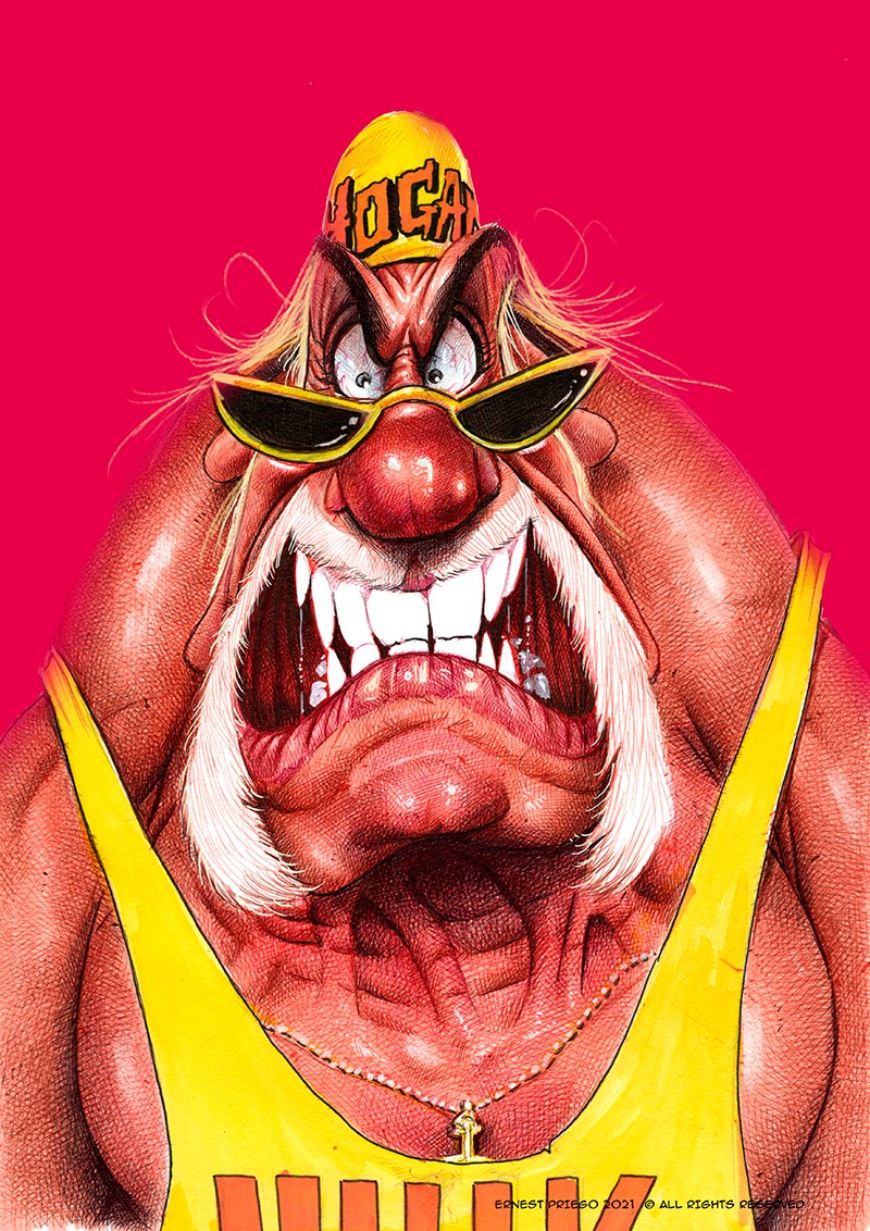DEP
#caricature #caricatura #cartoon #comics #HulkHoganRIP #hulkhogan
