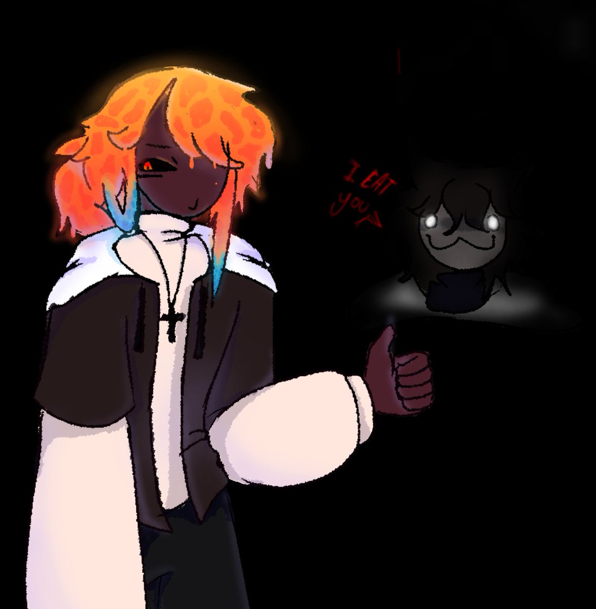 Th3CaN1X's tweet image. Apenas se dibujar, ni pintar se lptm
Magma diseño a color (noseayuda)
😶👍