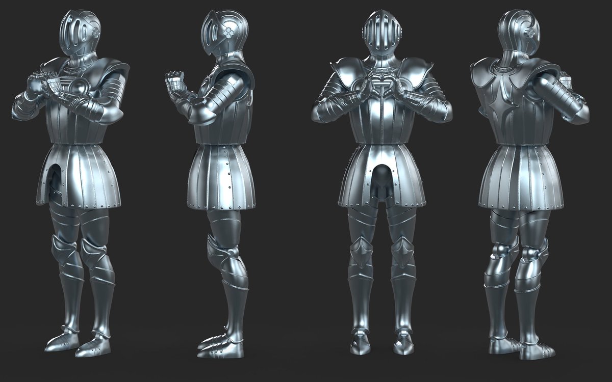There is a reason why I haven’t been able to make a video last two weeks and believe me, it’s not the easiest way to just accept this and continue with a different method, but unfortunatelly the price to produce the Knight Action Figure has absolutely exceeded the limits that I