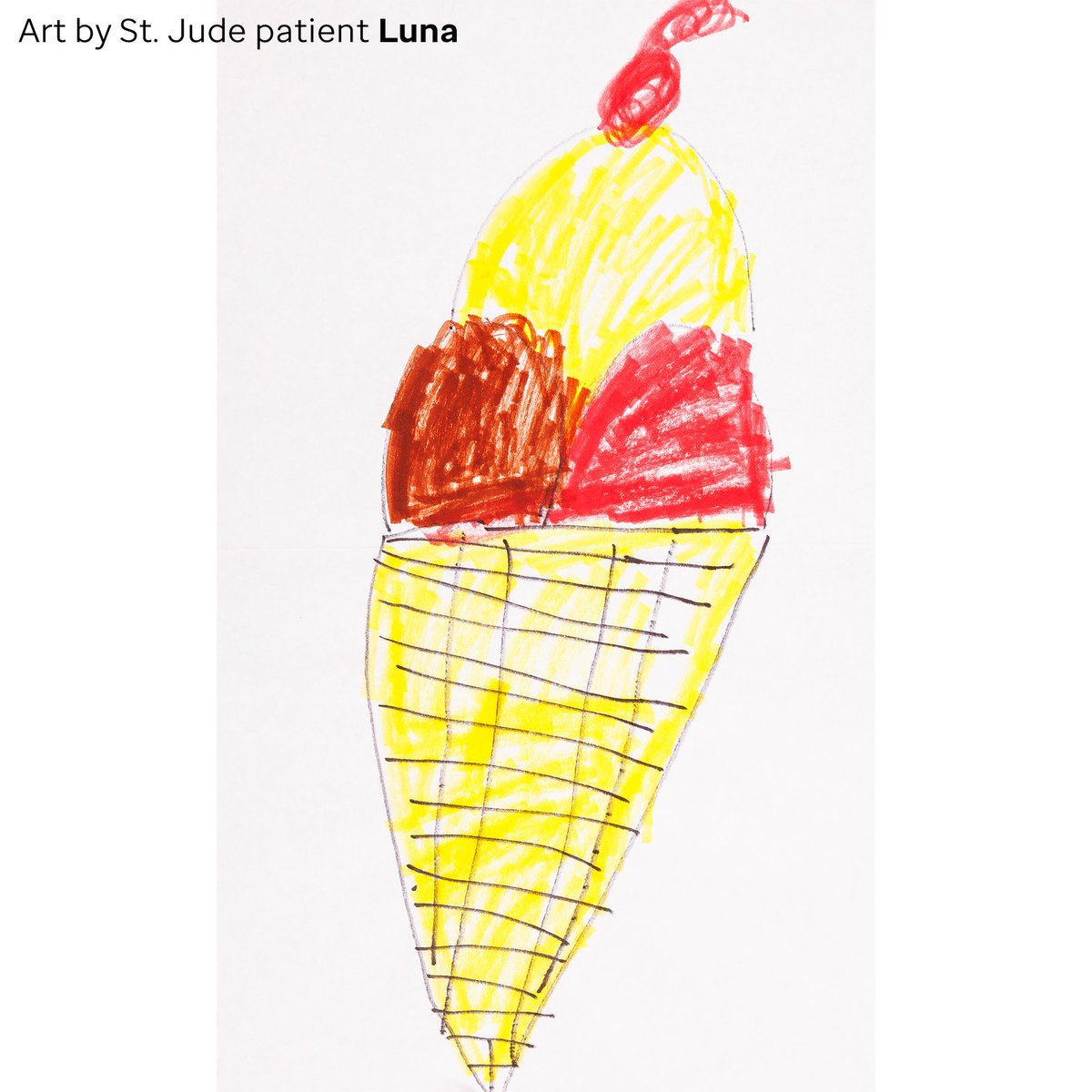 Cool off in this Summer heat with these refreshing art by St. Jude patients!