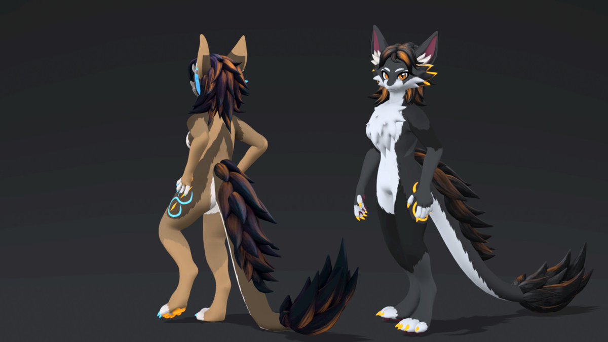 guys we really need to stop with the blatant copycat avatars. it sets an awful precedent for creative integrity in our community. if you want to remake an avatar in your style, be honest about it. #vrchat #vrchatavatar