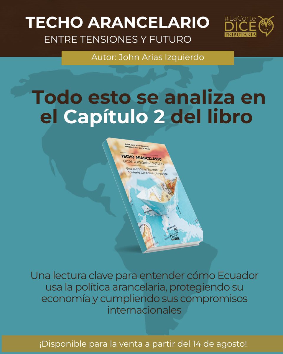 📊 ¿Cómo una política arancelaria puede cambiar el rumbo de un país?

Ecuador es un claro ejemplo: se convirtió en el mayor exportador mundial de camarón 🦐 gracias a decisiones arancelarias que impulsaron el valor agregado nacional.

📗 ¡Ya puedes reservar tu ejemplar!