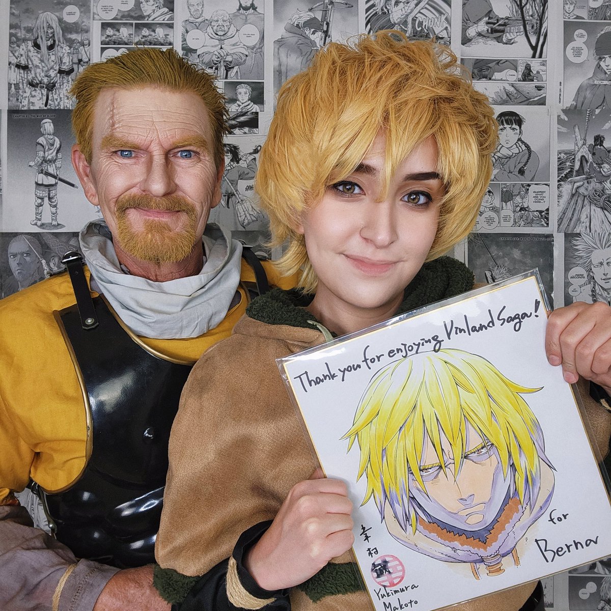 bernakenshin's tweet image. Vinland Saga has officially ended.
This series became more than just a story. It was an escape, a source of healing. Thorfinn’s journey helped me grow in faith and opened doors in my cosplay life. Forever grateful. #VinlandSaga #thankyouvinlandsaga
