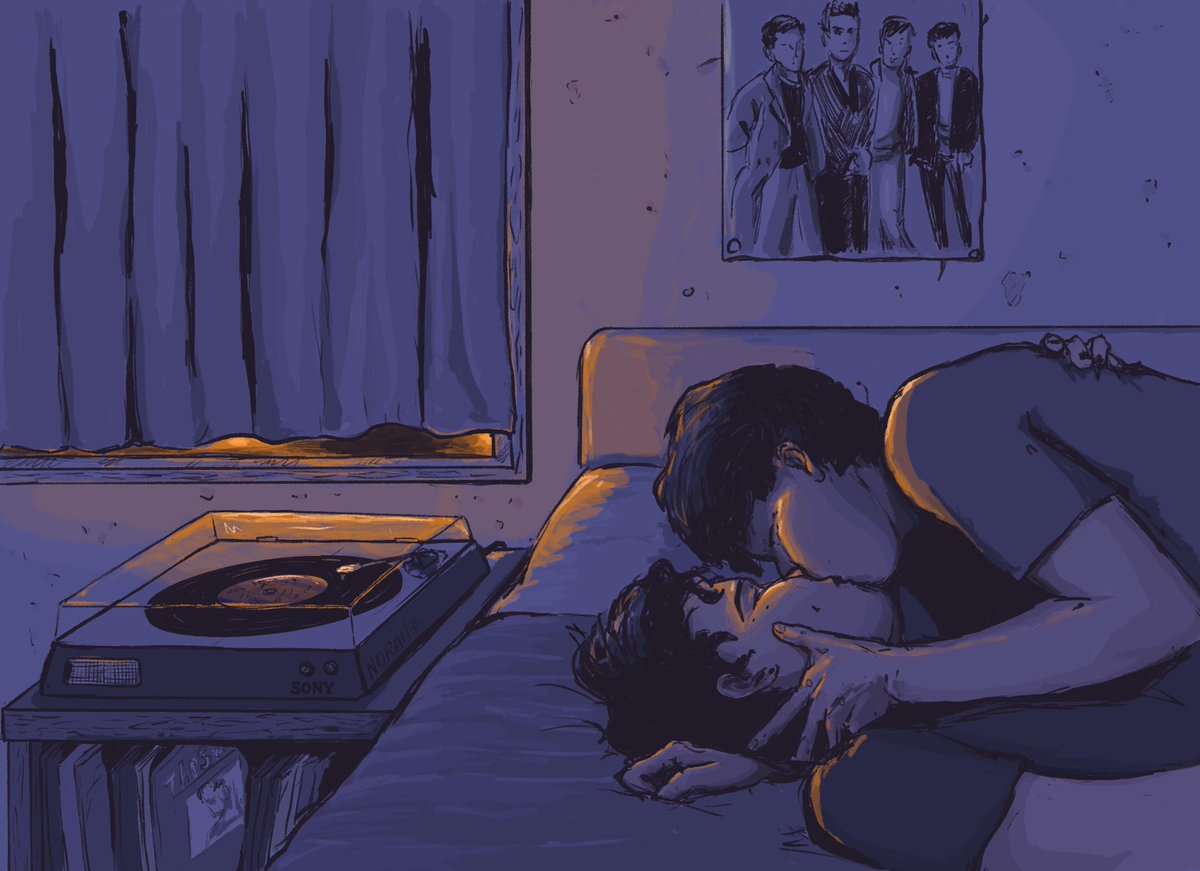 time's tide will smother you 🕊️
Inspired by the literary masterpiece that is time's tide by <a href="/intoapuddle/">\o/</a> 
#phanart #phart
