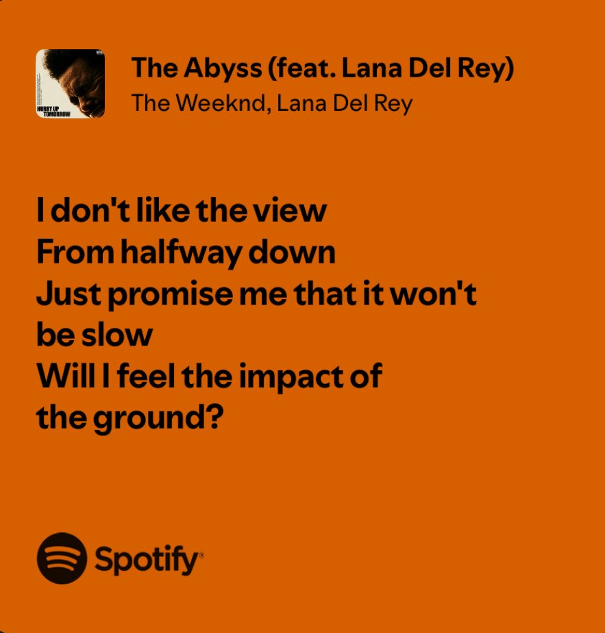 tesfayesobae's tweet image. bro these lyrics are so despairing...