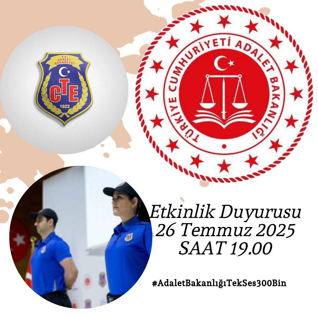 ertugrulcigdem6's tweet photo. Tüm Adalet Bakanlığı personeli olarak promosyon sürecine ilişkin, devlet memuru vakarına yakışır şekilde yorum ve paylaşımlar yaparak herkesin hakettiği miktarı alması için etkinliğe katılmaya davet ediyoruz.🇹🇷
#BizBirlikteGüçlüyüz
#AdaletBakanlığıTekSes300Bin https://t.co/y5k9oCiAVA