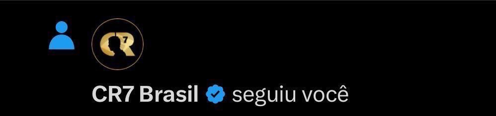 CR7Brasil's tweet image. Quem aí ainda não tem nosso follow?