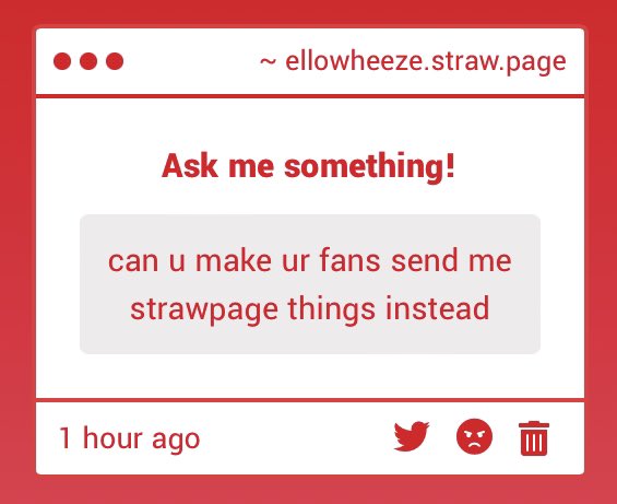 ello_wheeze's tweet image. There are no fans here only beloved oomfs and oomfs to be #truth
Go leave a like and smash that subscribe button to komaedeads.straw.page