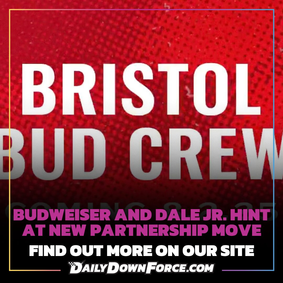 dailydownforce's tweet image. Budweiser and Dale Jr. are teasing another big announcement, and fans are watching closely. What could it be? Find out more on The Daily Downforce
dailydownforce.com/budweiser-and-…