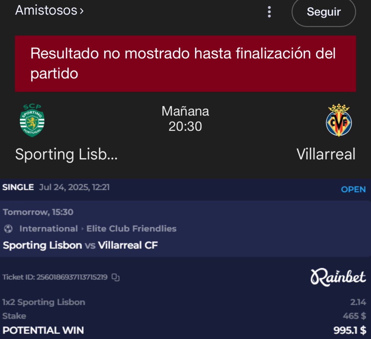 Castillo__Rm's tweet image. Mañana todo dios con el Sporting de Portugal, humillarán al Mercadona FC.
Regalan dinero.