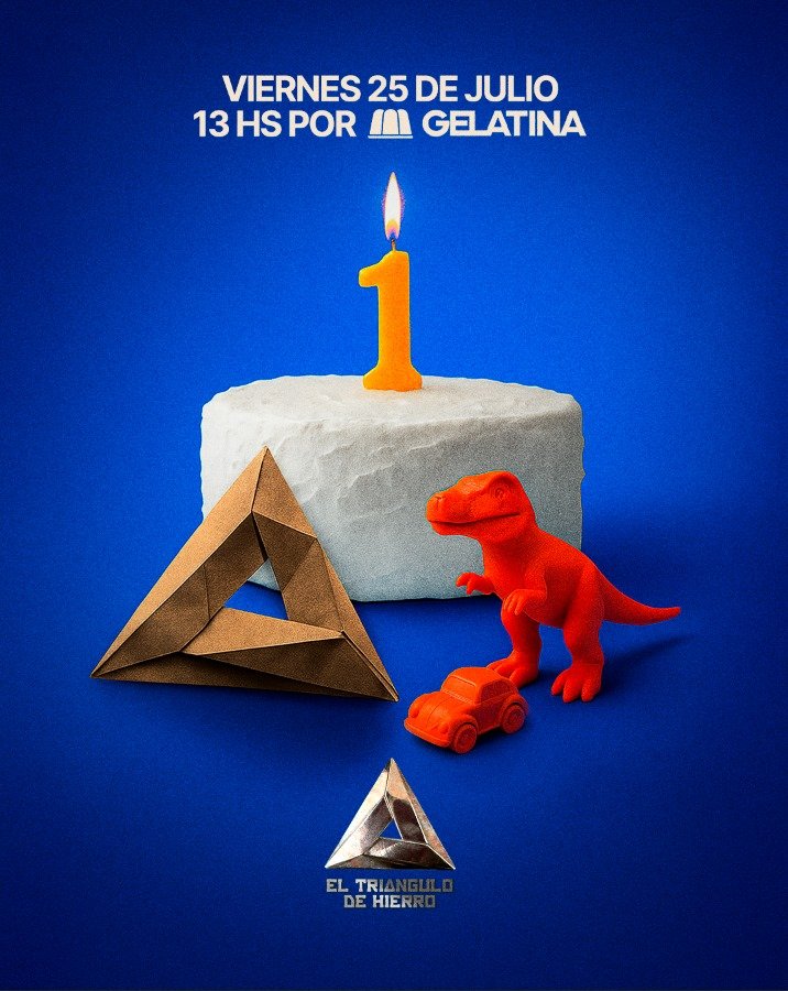 triangulohierro's tweet image. En vísperas del 26 de Julio y primer natalicio de Atila, los únicos privilegiados son los niños 👶🏻
Viene Santiago Cuneo al Notitano 🔥
🔼 Viernes 25/07 a las 13:00 hs por @somosgelatina 🔼