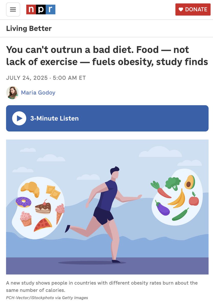 joelrunyon's tweet image. This is currently a news story on NPR and trending on Hacker News.
Guys, if you're on nutrition twitter, you are so far ahead.