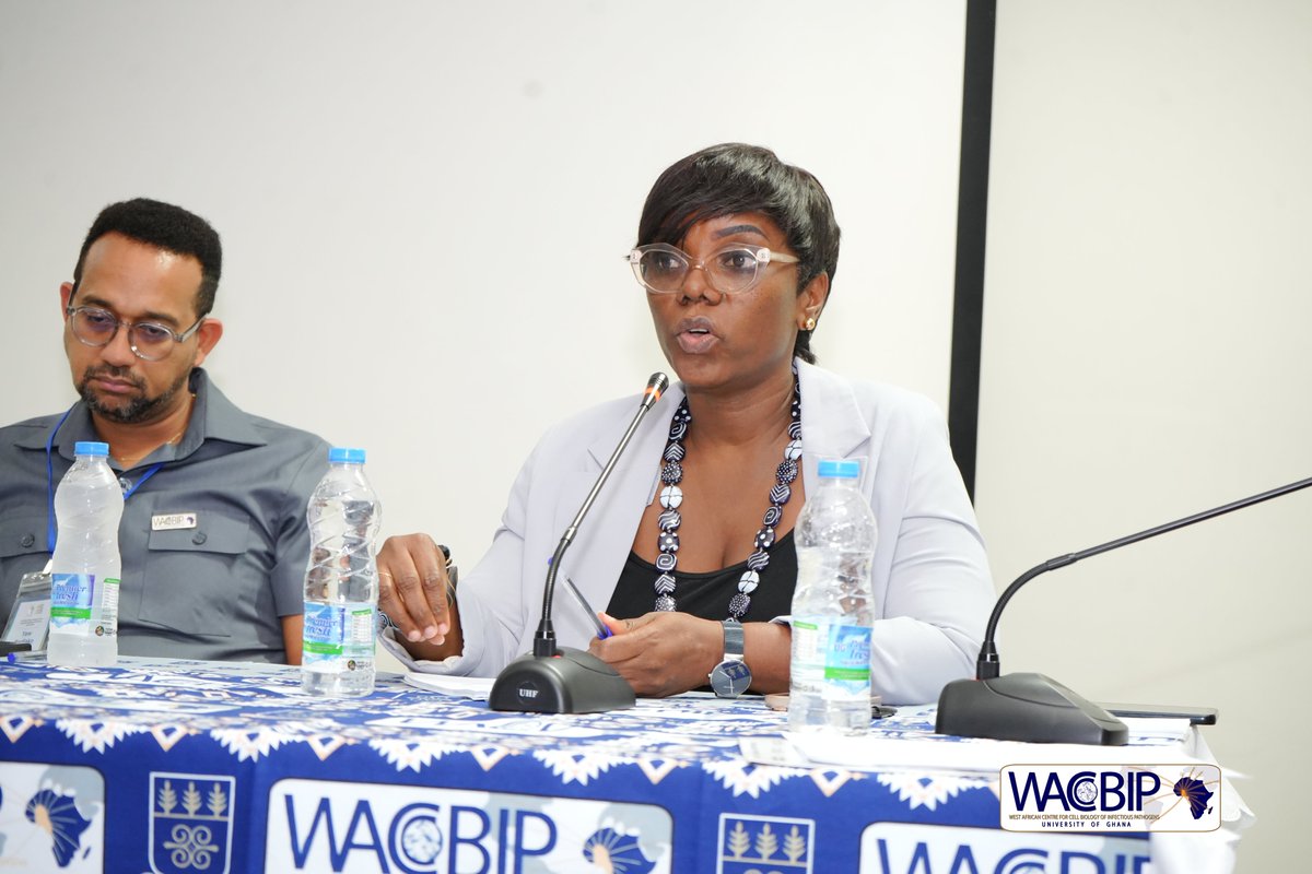 WACCBIP_UG's tweet photo. A very timely and engaging panel discussion at #WRC2025 explored the theme: “From Basic Research to Public Health Impact.”
Our panelits:
🔹 Dr. Yaw Bediako – CEO, Yemaachi Biotech
🔹 Dr. Faisal Nuhu – Deputy CEO, National Vaccine Institute
🔹 Dr. Keziah Malm – Former Programme Manager, National Malaria Elimination Programme