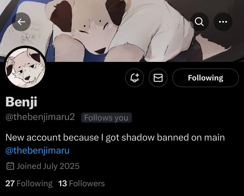 thebenjimaru's tweet image. Posting here for a while until my account gets fixed