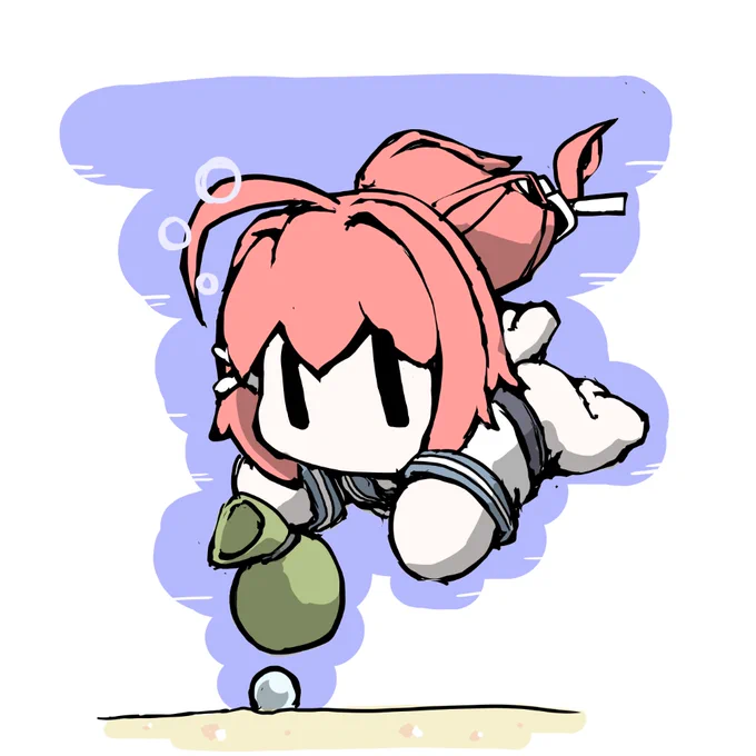 艦これラクガキ、まめ艦いむや^^