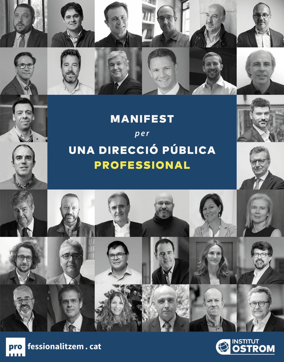 InstitutOstrom's tweet photo. Des de l'@InstitutOstrom celebrem l’inici de la tramitació parlamentària de la Llei de la Direcció Pública Professional.
Ja el 2021 vam impulsar el manifest #Professionalitzem amb +50 acadèmics, experts i càrrecs públics.
Esperem que els grups parlamentaris estiguin a l'alçada.
https://t.co/af2zweD7bz
