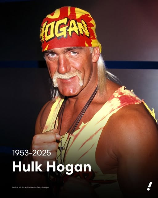 la100autlan's tweet photo. ¡Hasta siempre, Hulk Hogan! 
La leyenda de la lucha libre estadounidense conocido como Hulk Hogan se adelantó en esta vida en su casa de Florida, aparentemente de un paro cardiaco.
El ícono de lucha profesional de los años 80's, Tenía 71 años. En paz descansa. https://t.co/88zk0ZsoaT